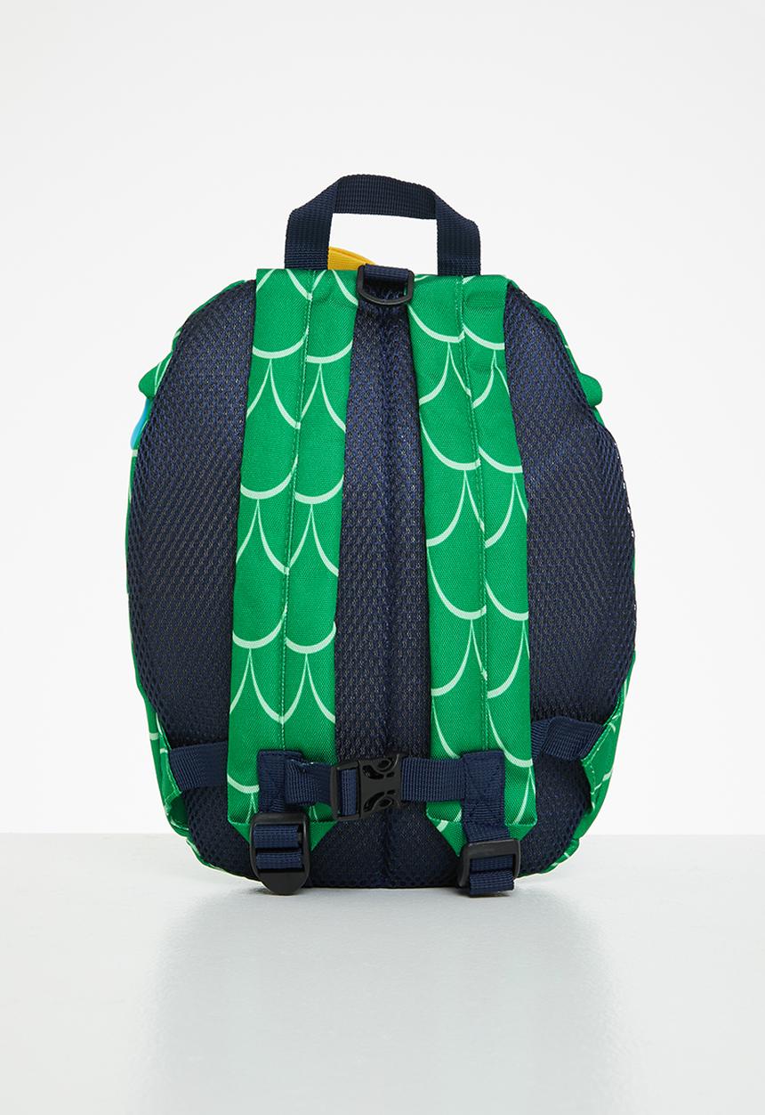 Pop Candy - Boys dino bag - green & yellow