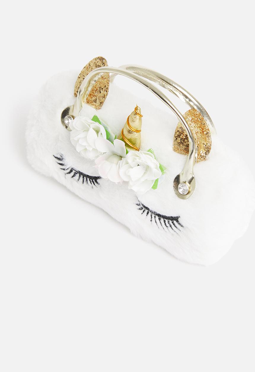 Character Group - Unicorn sunnies and case set - white & gold