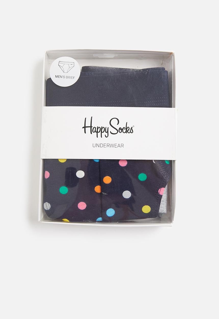 Happy Socks - Dot briefs - navy