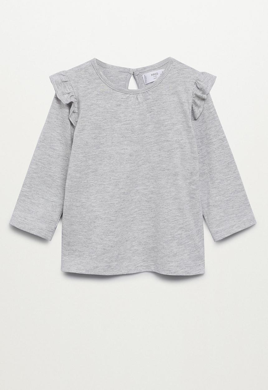 MANGO - T-shirt italy - gray