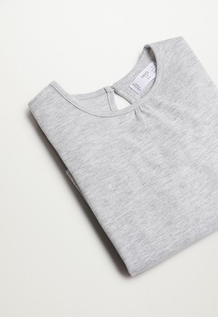 MANGO - T-shirt italy - gray
