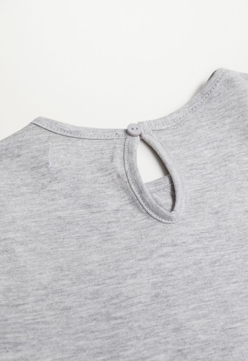 MANGO - T-shirt italy - gray