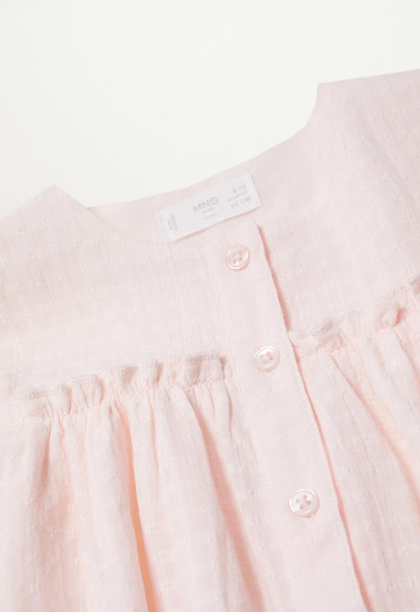 MANGO - Blouse montana - pink