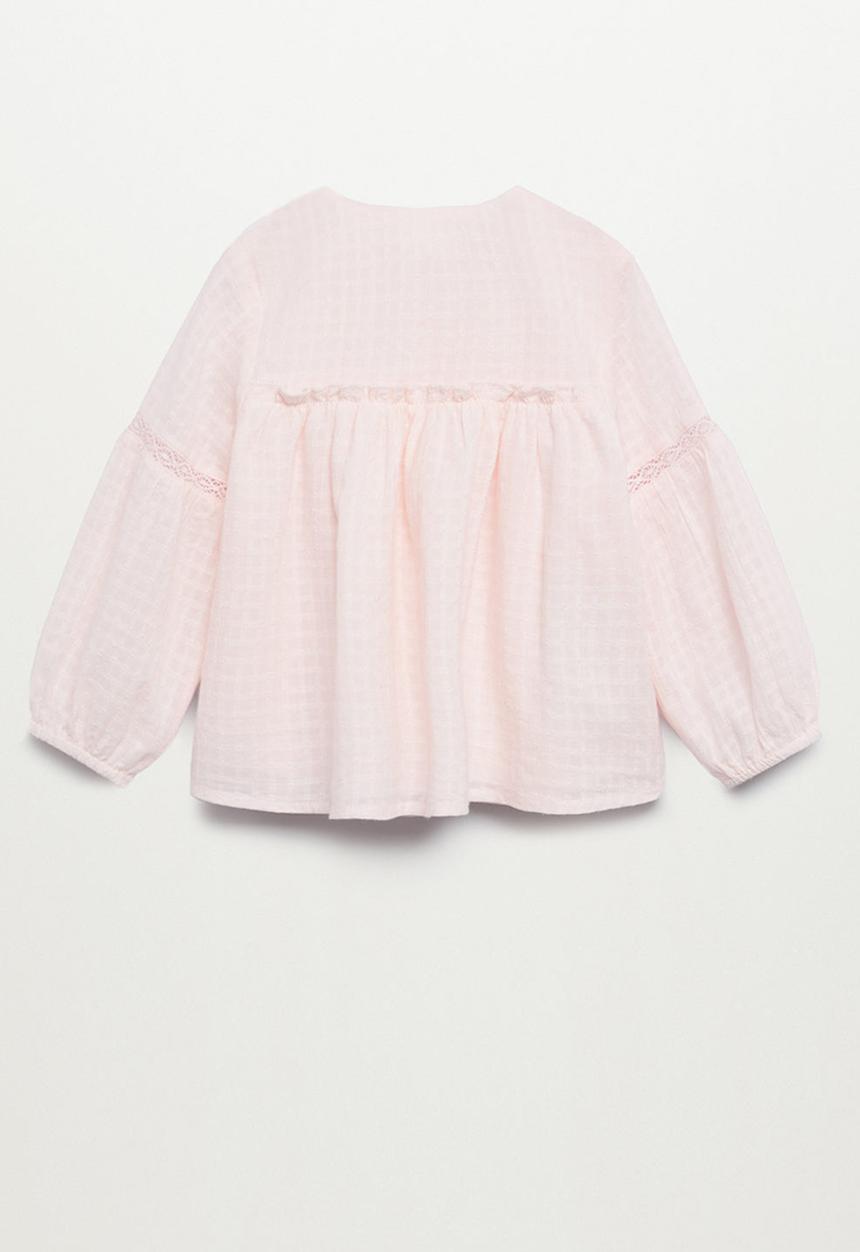 MANGO - Blouse montana - pink