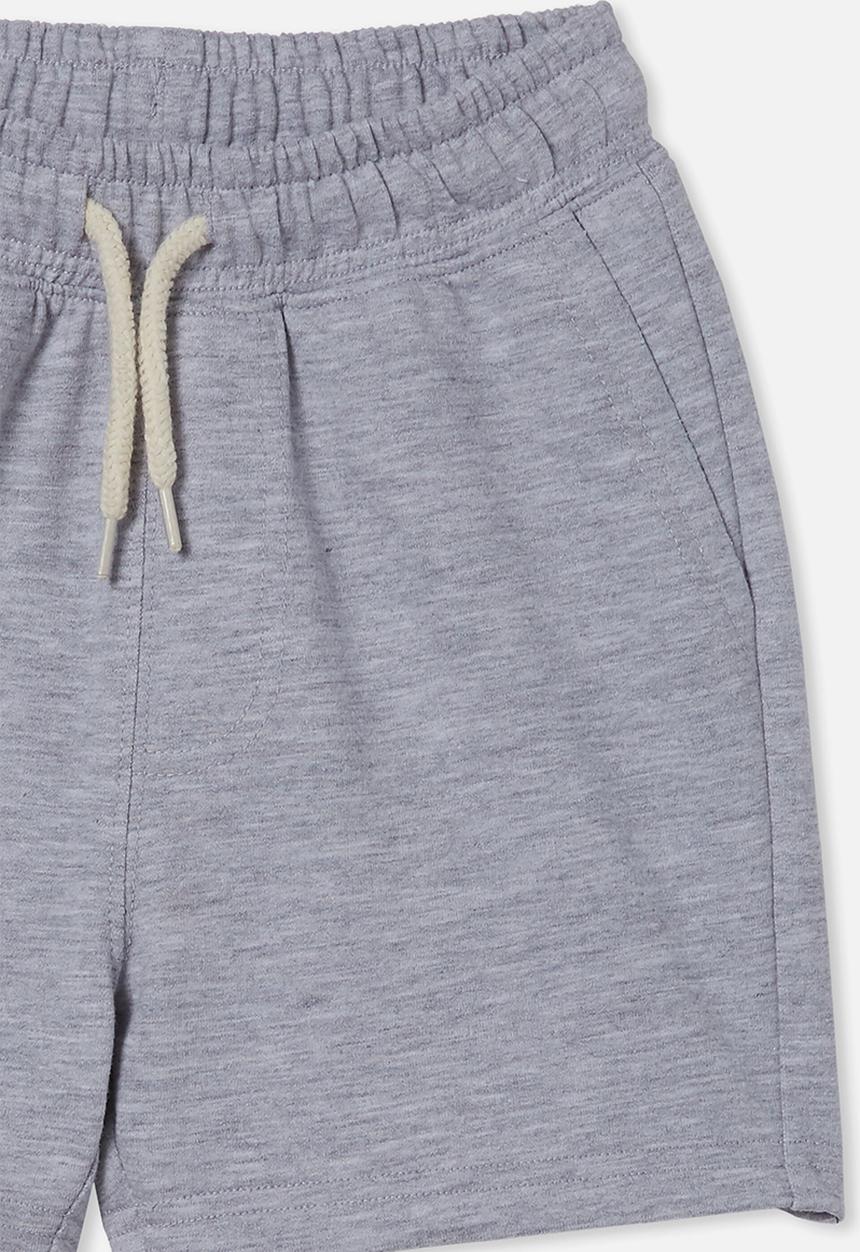 Cotton On - Henry slouch short 60/40 - light grey marle