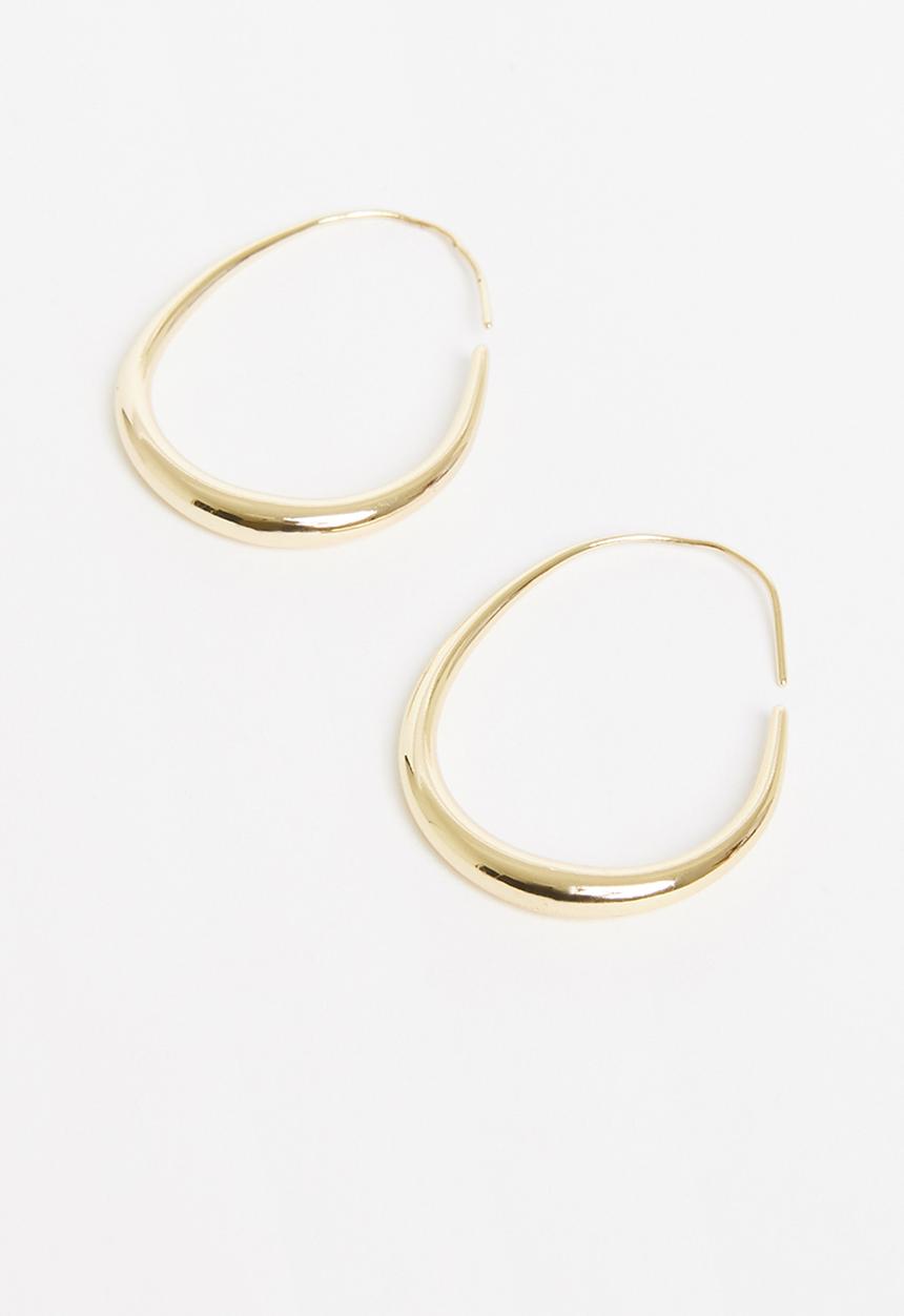 Superbalist - Lola hoop earrings - gold