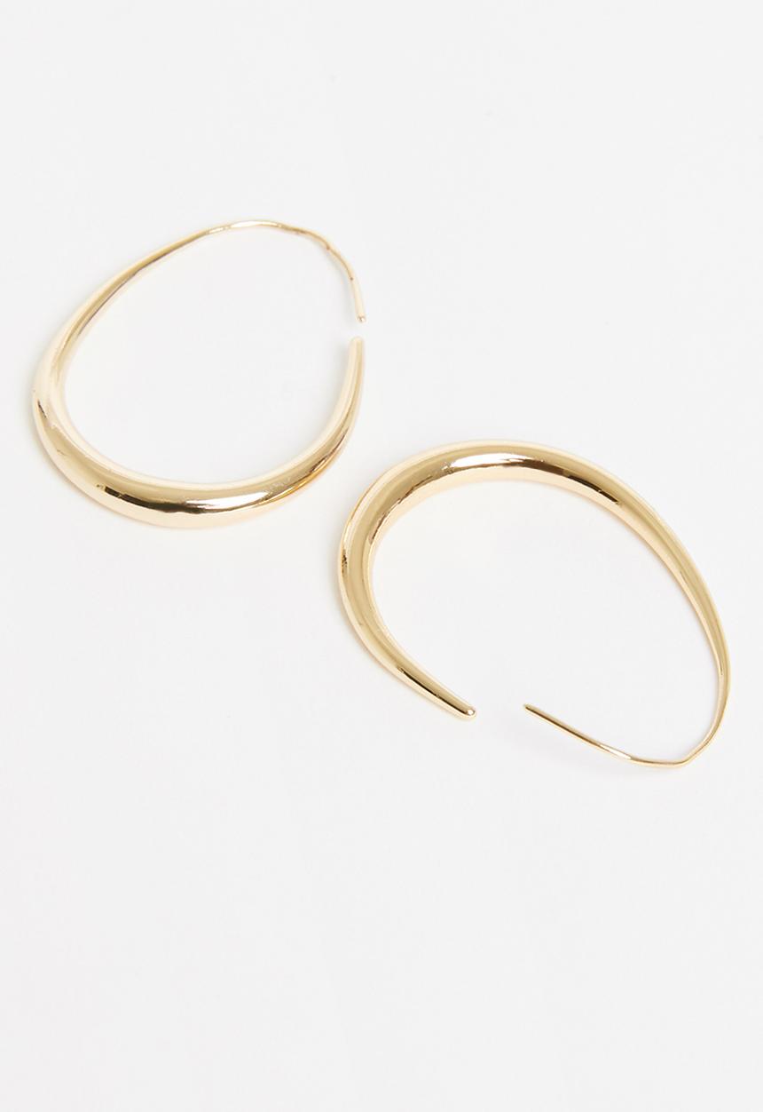Superbalist - Lola hoop earrings - gold