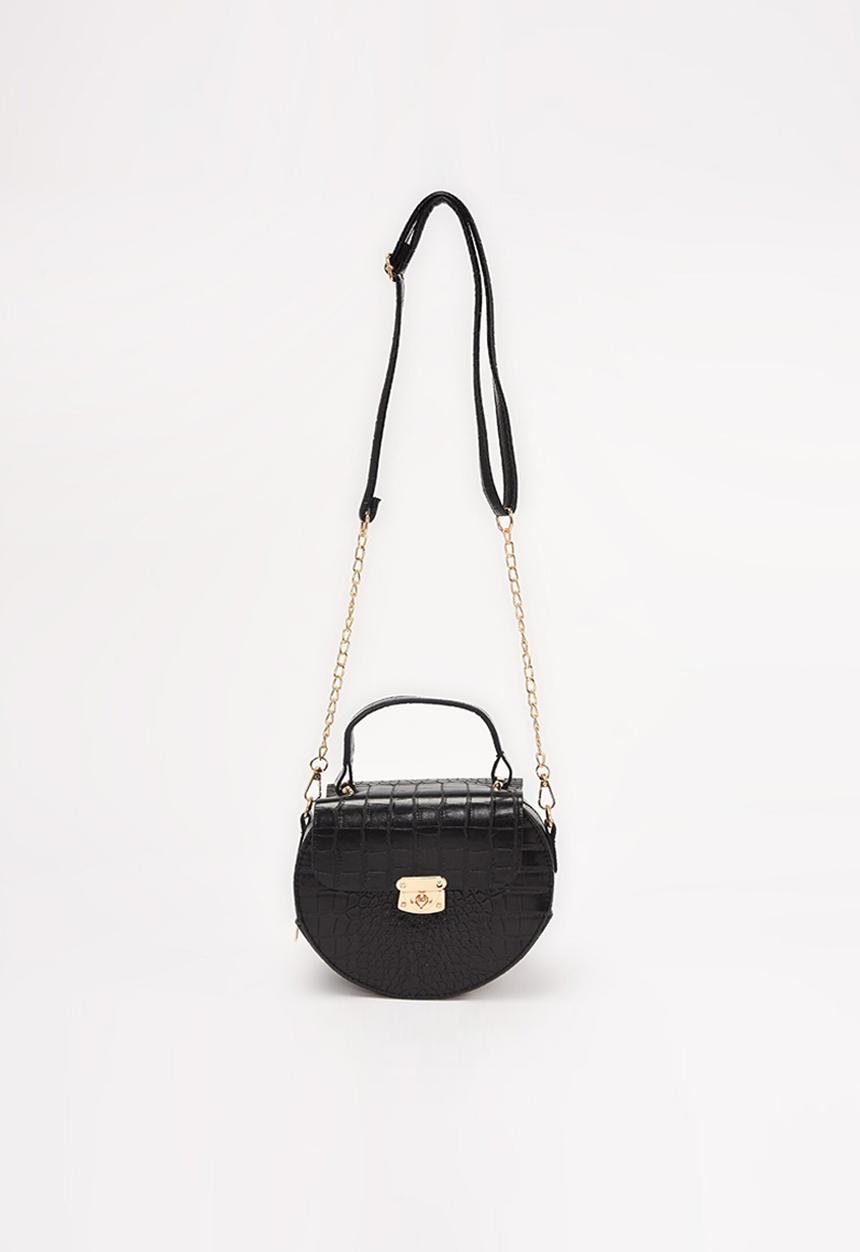 Trendyol - Locket crossbody bag - black