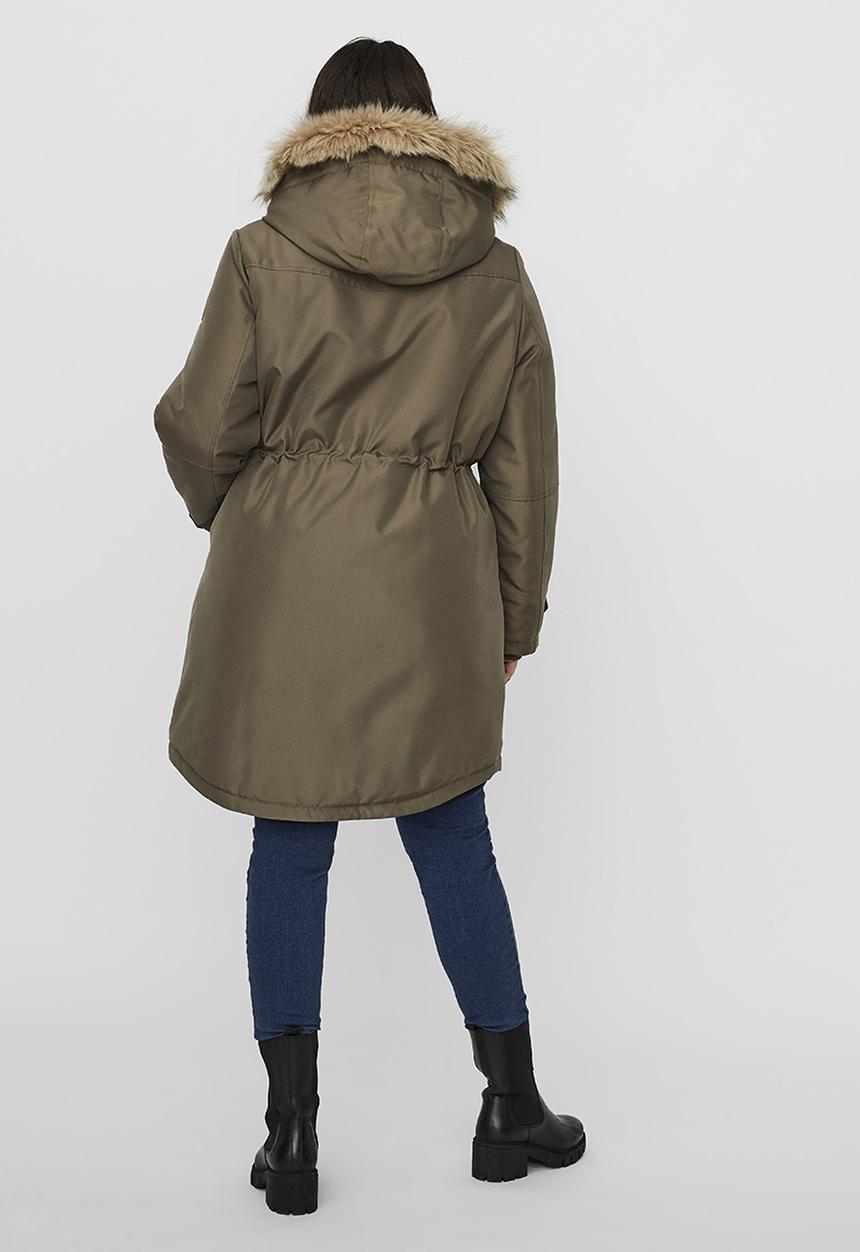 Vero Moda - Curve trok 3/4 parka  - bungee cord
