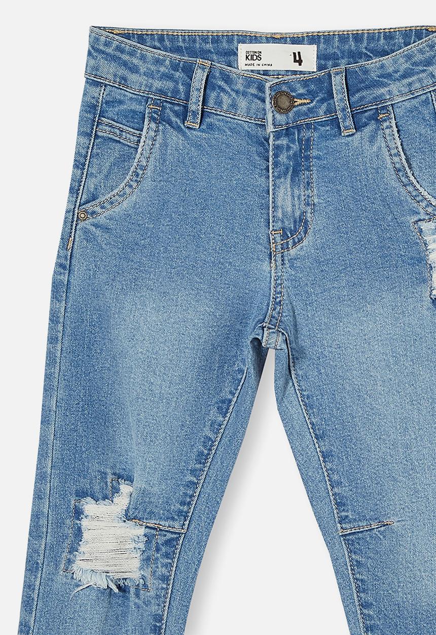 Cotton On - Straight fit jean - byron mid blue