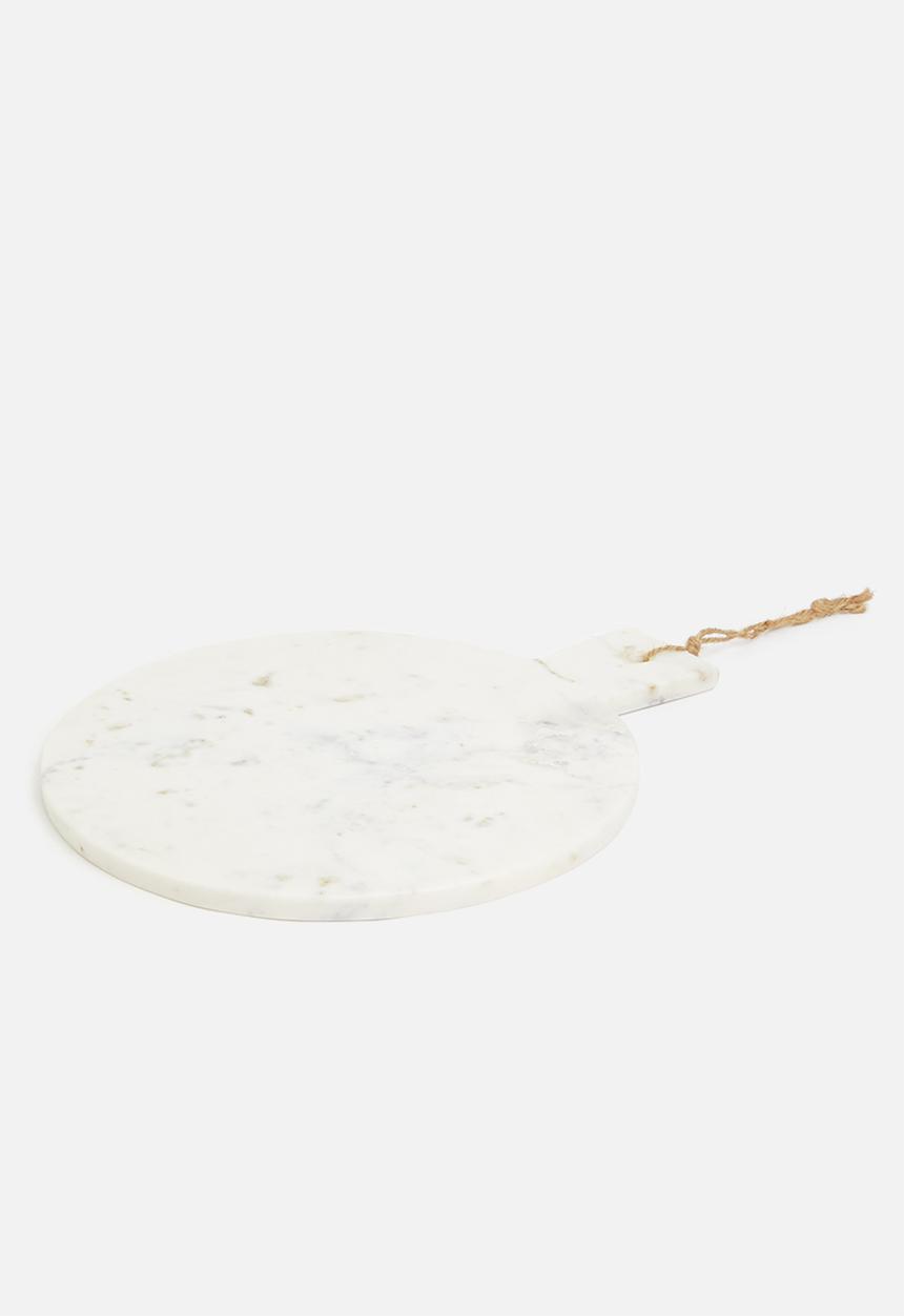 Sixth Floor - Marble chopping board -  white