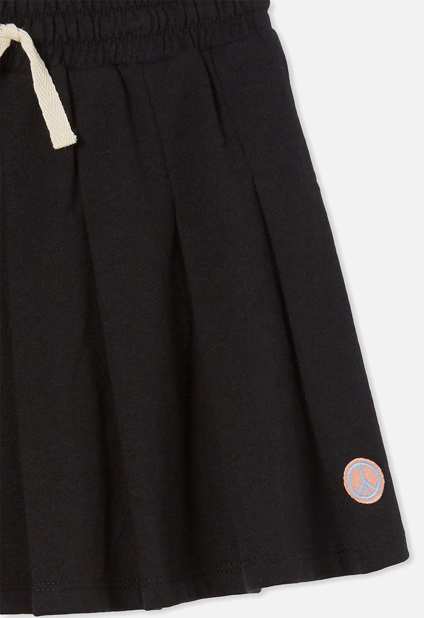 Cotton On - Heather pleated skirt - black