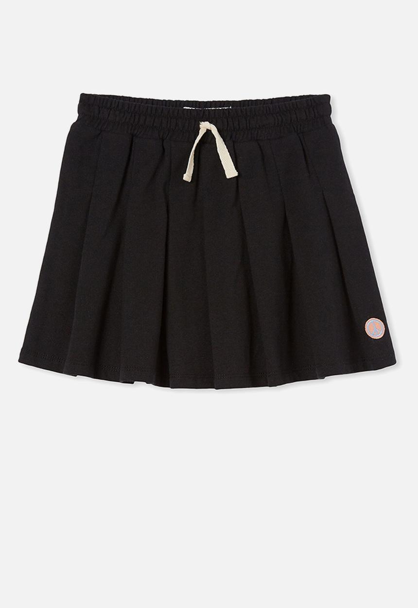 Cotton On - Heather pleated skirt - black