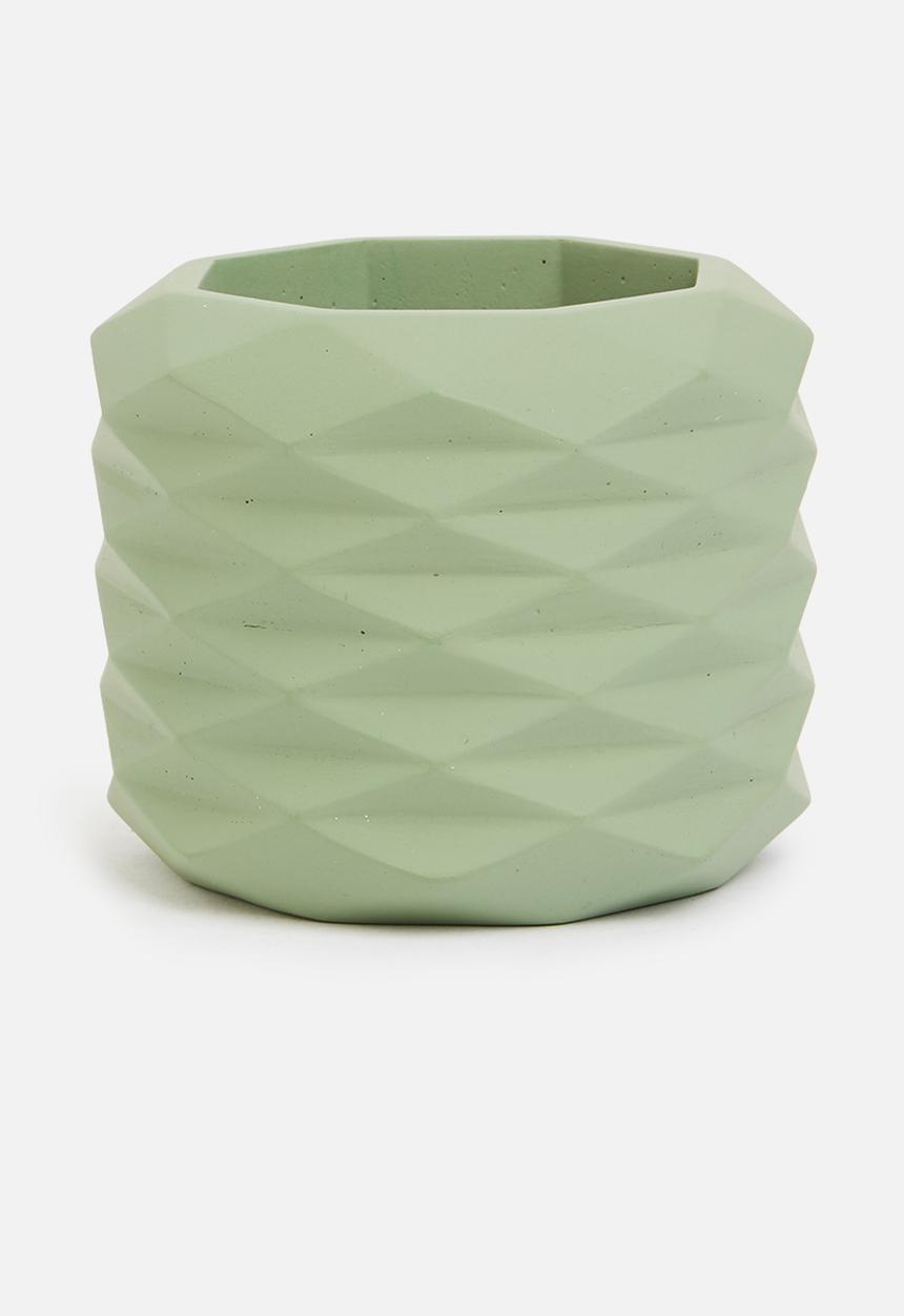Sixth Floor - Planter - sage green