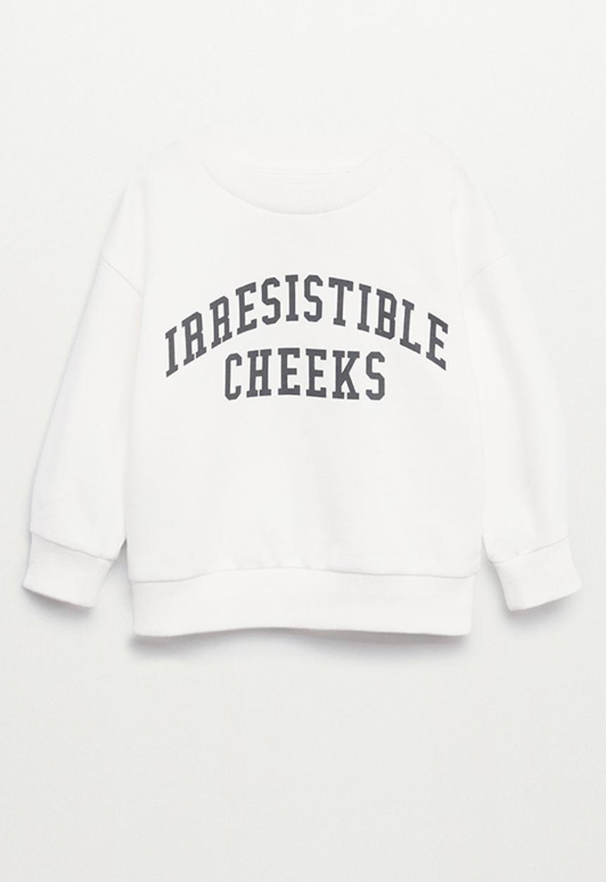 MANGO - Sweatshirt cheeks - natural