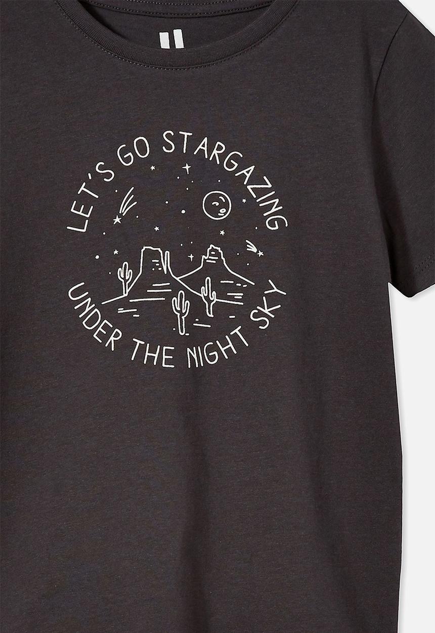 Cotton On - Penelope short sleeve tee - phantom/star gaze