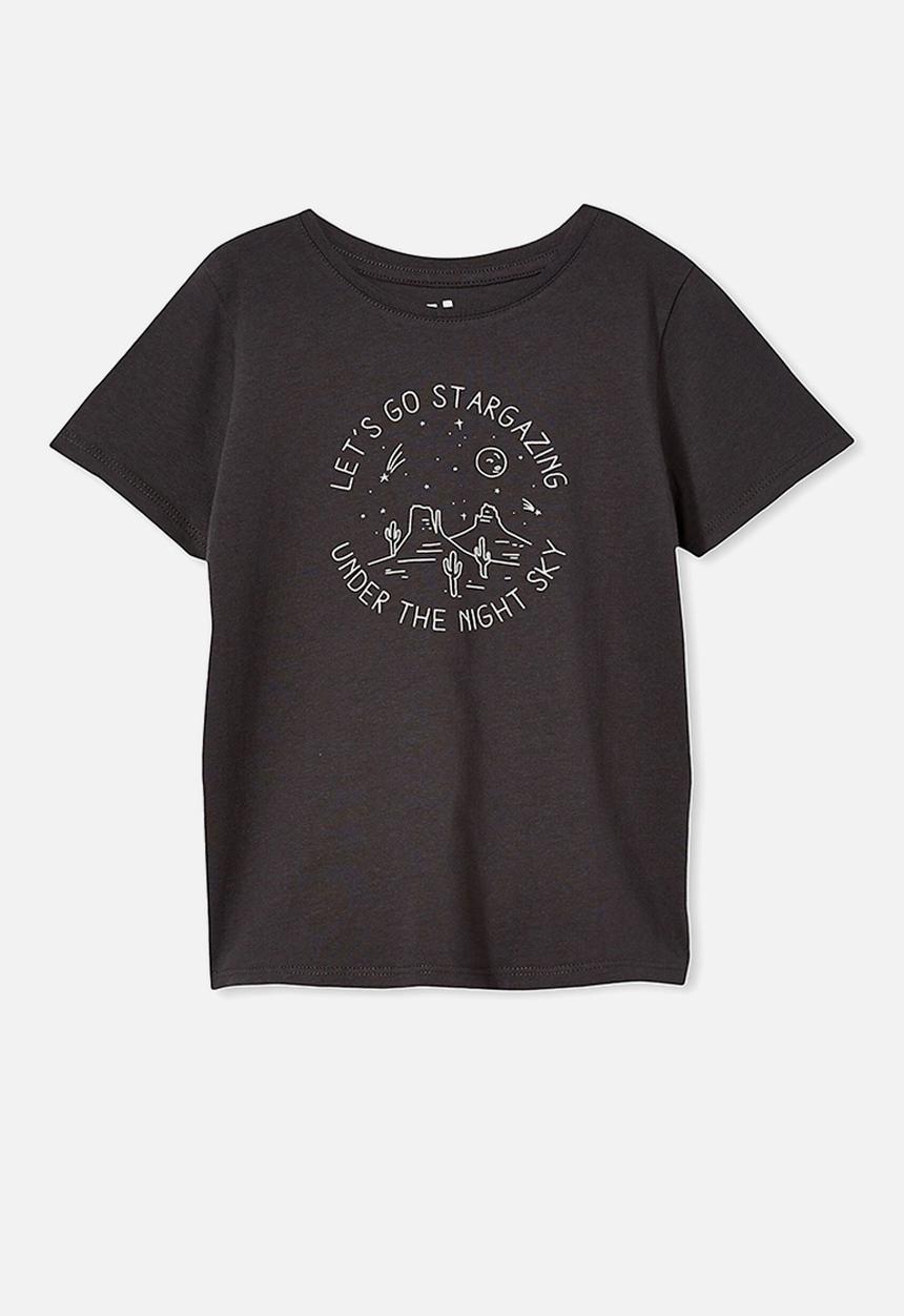 Cotton On - Penelope short sleeve tee - phantom/star gaze