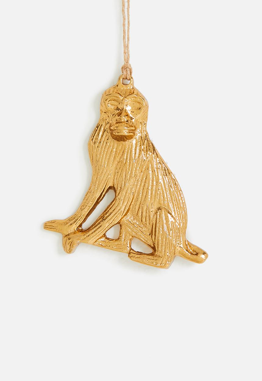 H&S - Assorted hanging animal decoration set of 6 