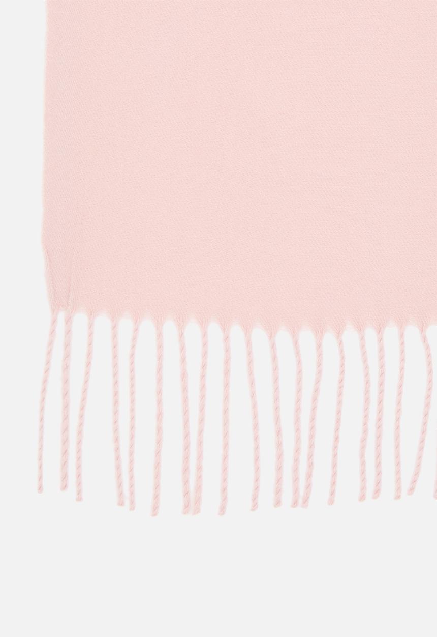 edit - Fringe hem scarf  -pink