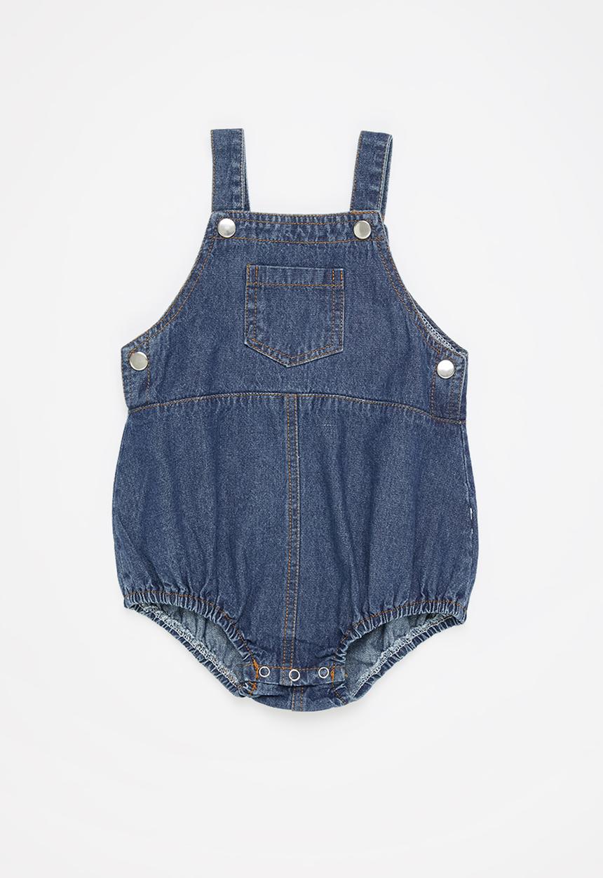 Pop Candy - Denim dungaree - blue