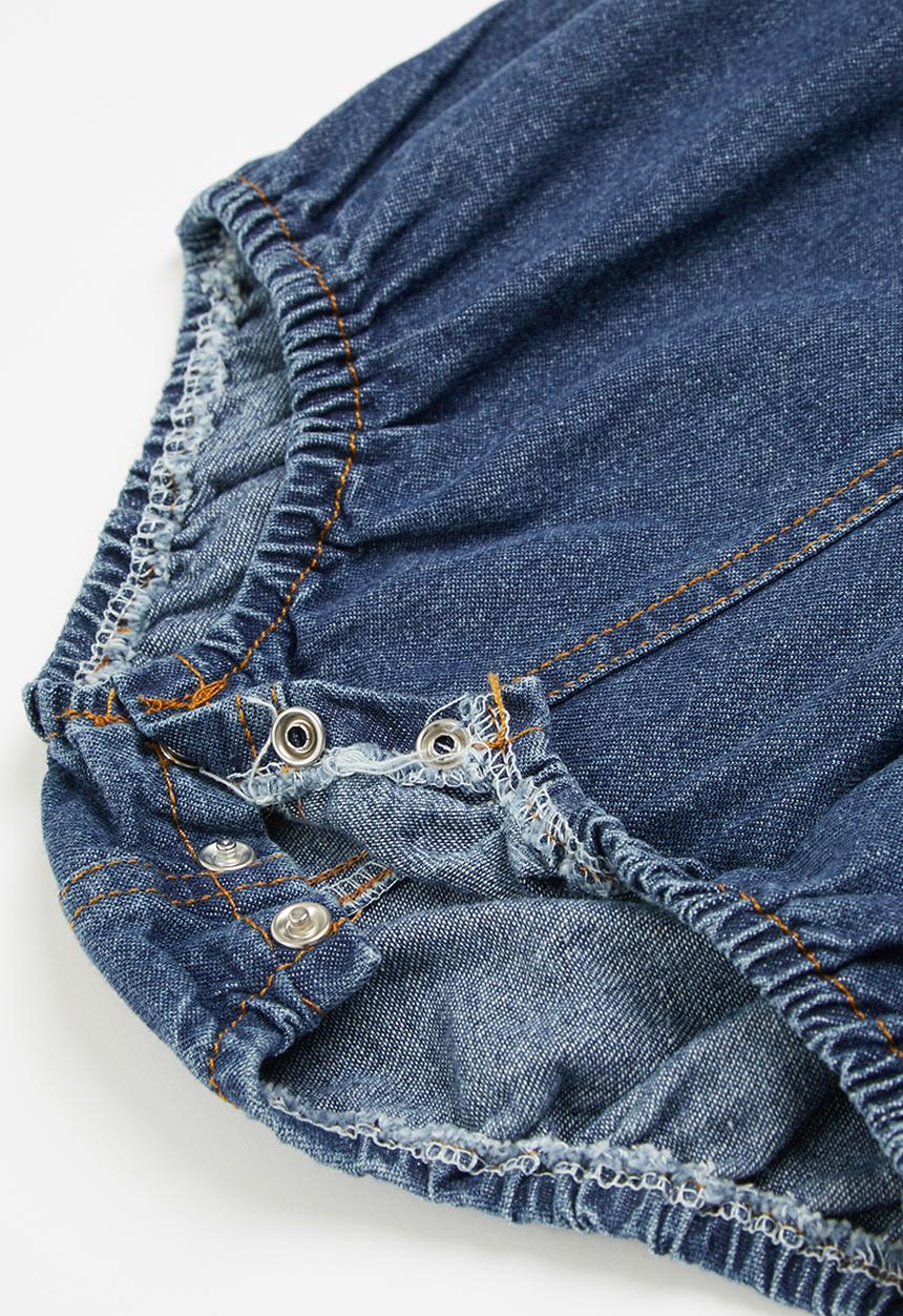 Pop Candy - Denim dungaree - blue