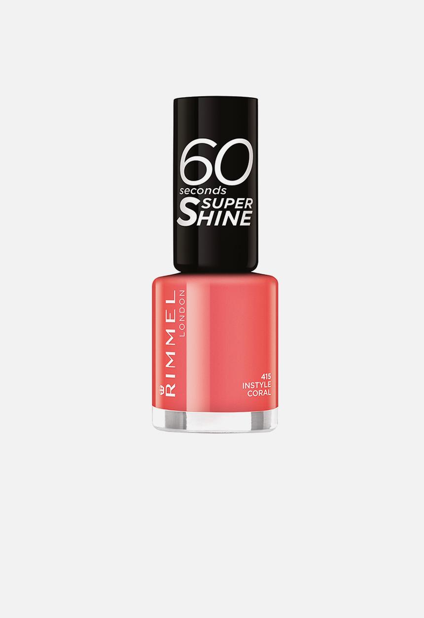 Rimmel - 60 Seconds Super Shine Nail Polish - In Style Coral