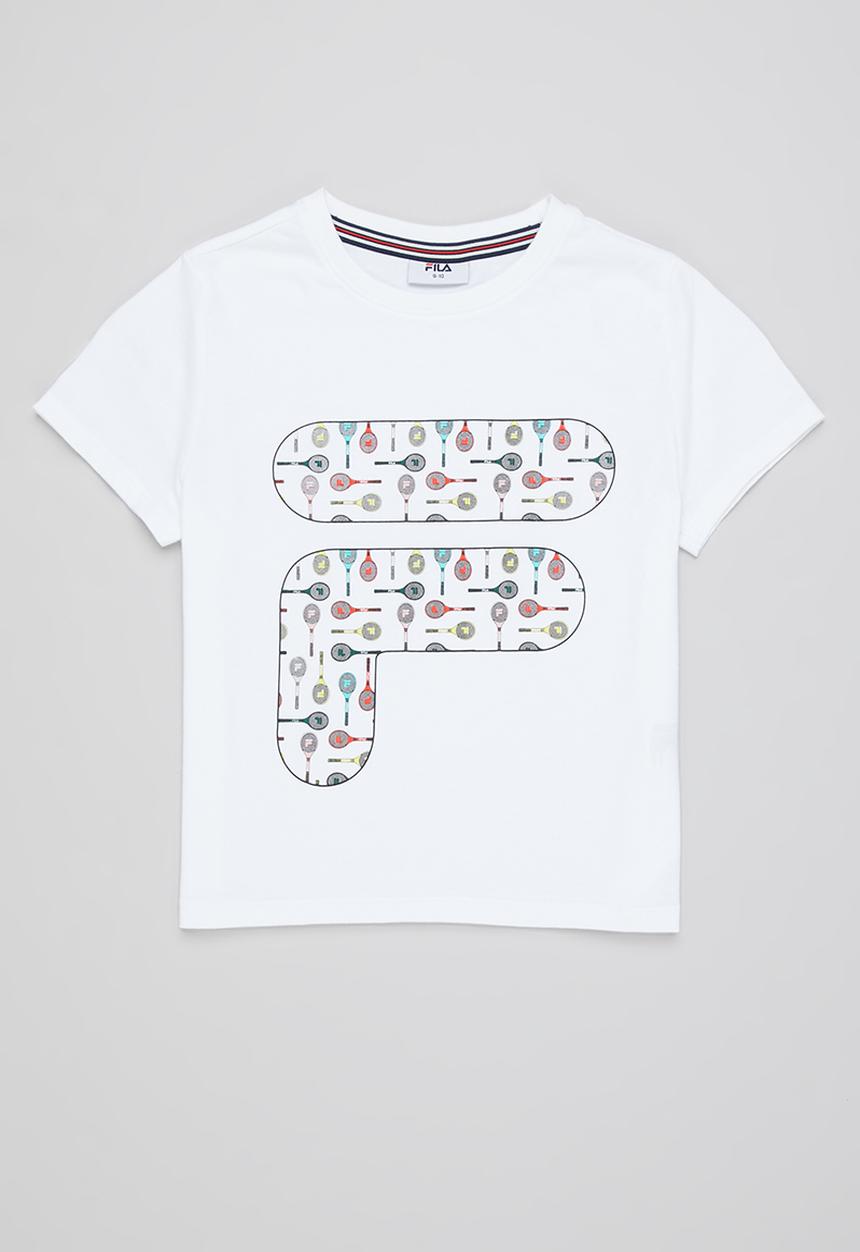FILA - Fia tennis crop box top - white
