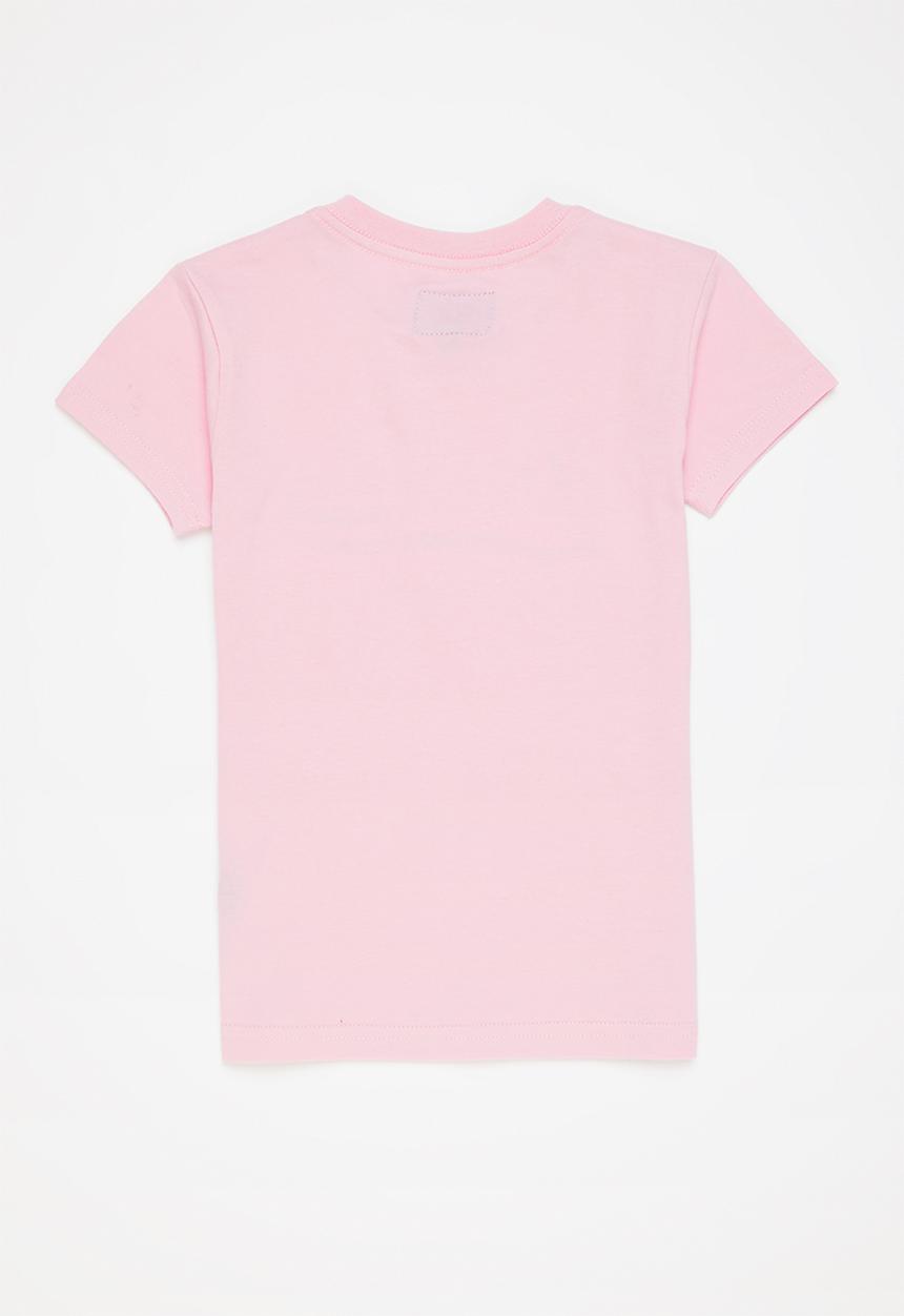 Aca Joe - Aca joe multi-colour printed t-shirt - light pink