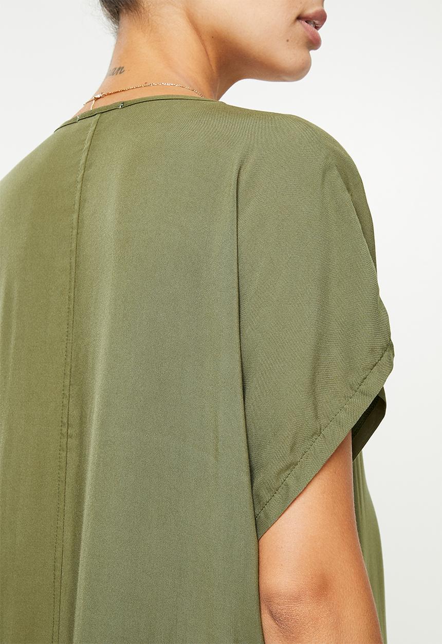 Superbalist - Maternity cacoon dress - olive