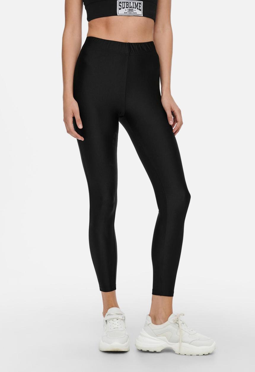 ONLY - Lina shiny leggings - black