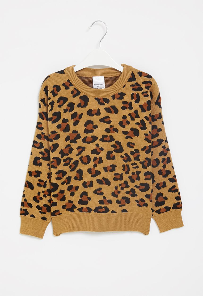 Pop Candy - Knitted animal jersey - multi