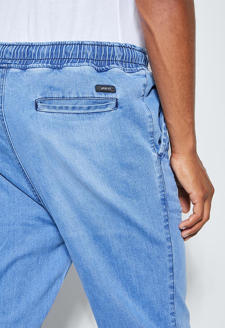 Superbalist - Blaze slim denim jogger - light blue