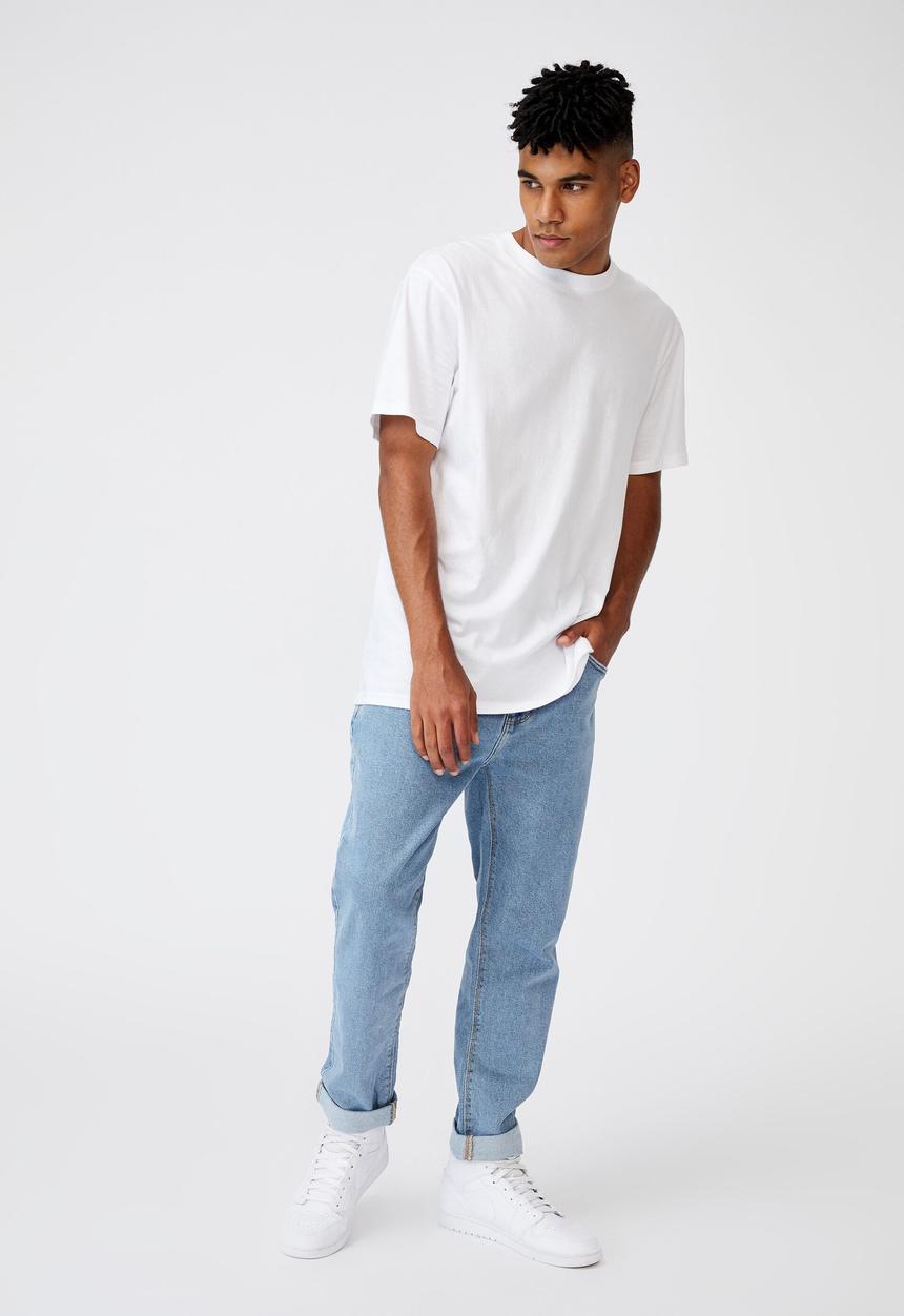 Factorie - Slim straight jean - 90s blue