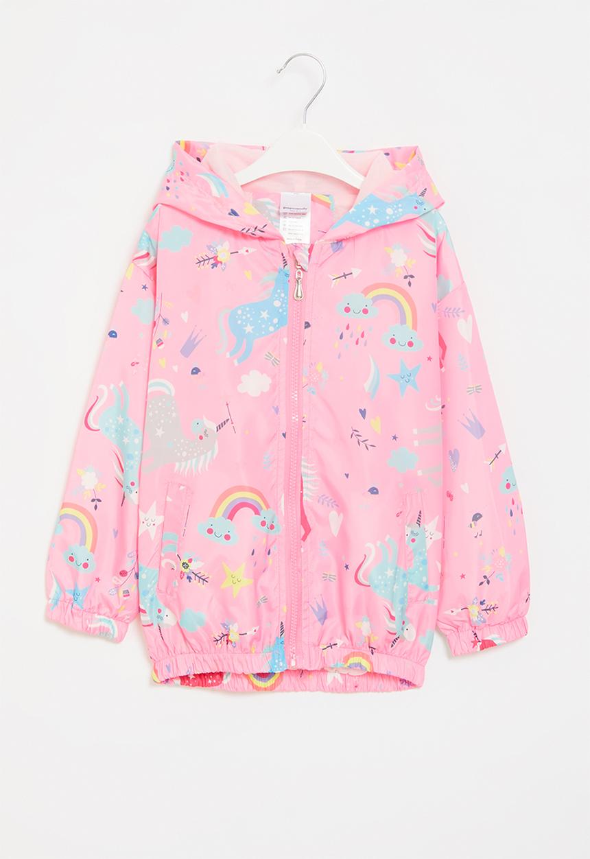 Pop Candy - Unicorn printed windbreaker - pink