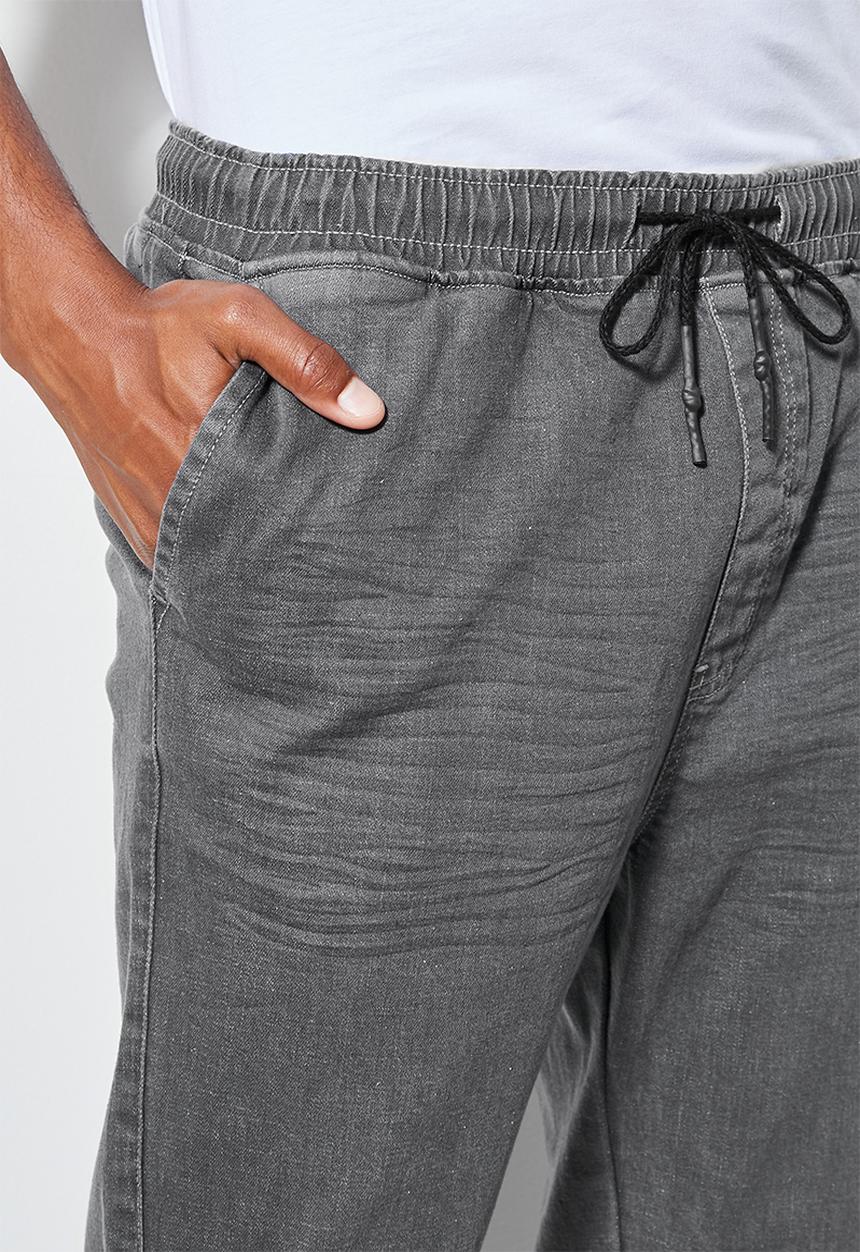 Superbalist - Blaze slim denim jogger - grey