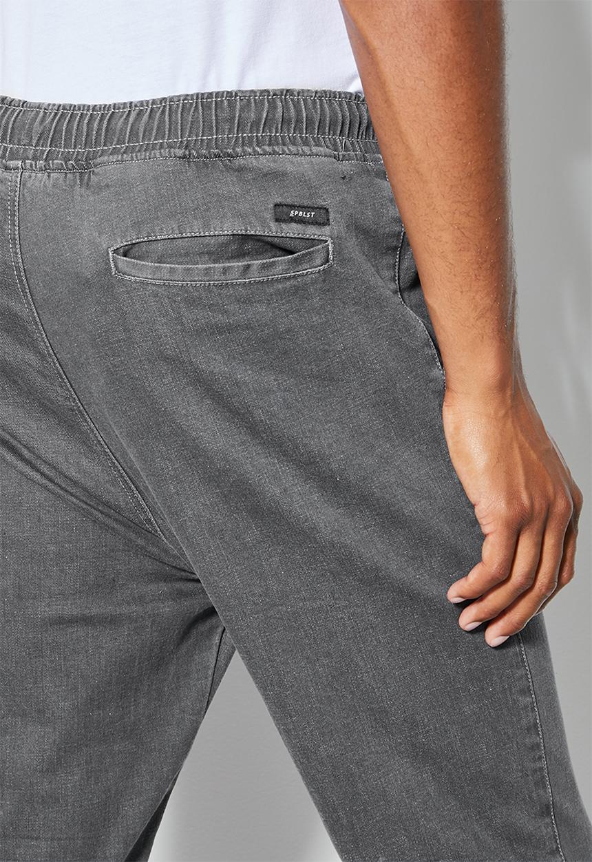 Superbalist - Blaze slim denim jogger - grey
