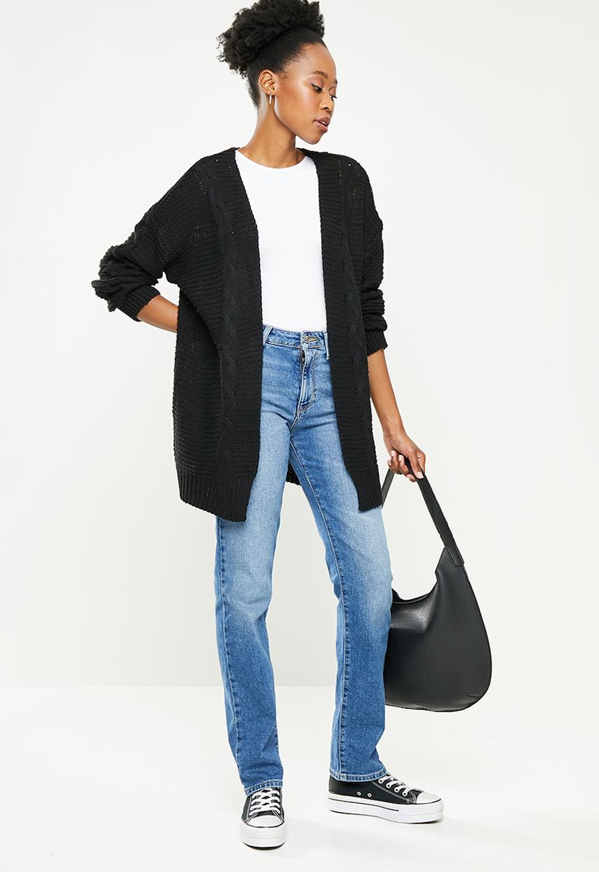 dailyfriday - Chuncky cardi - black