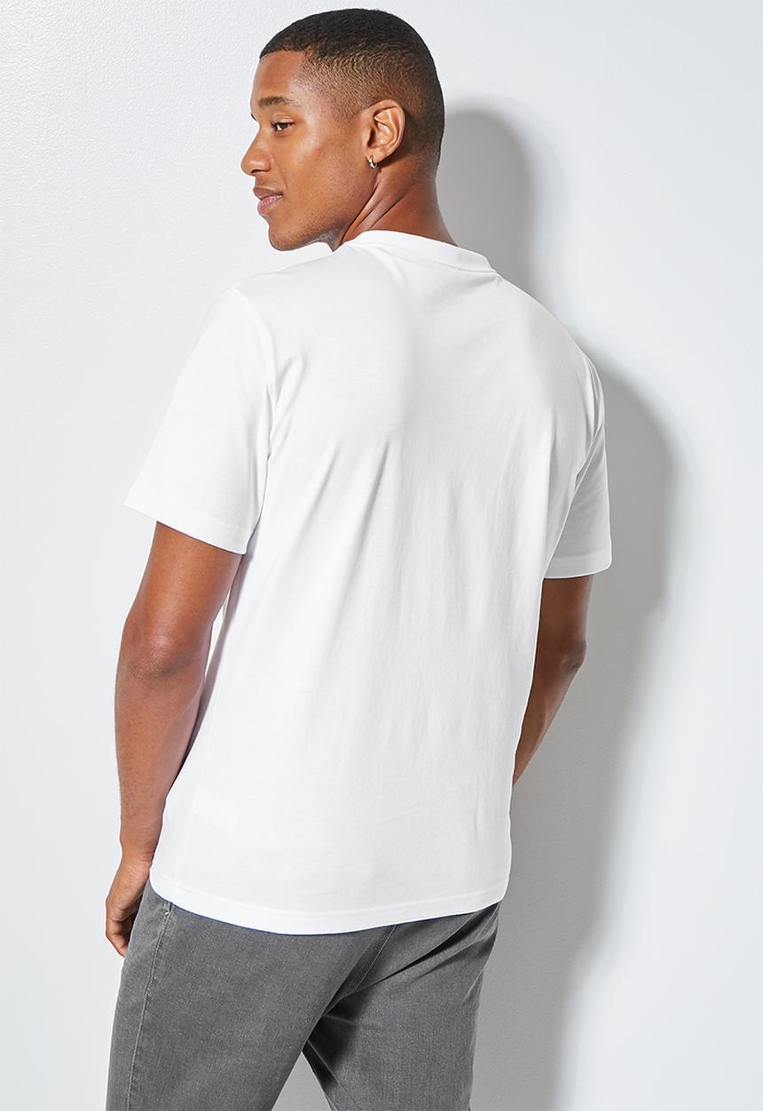 Superbalist - 2-Pack aaron organic crew tee - white