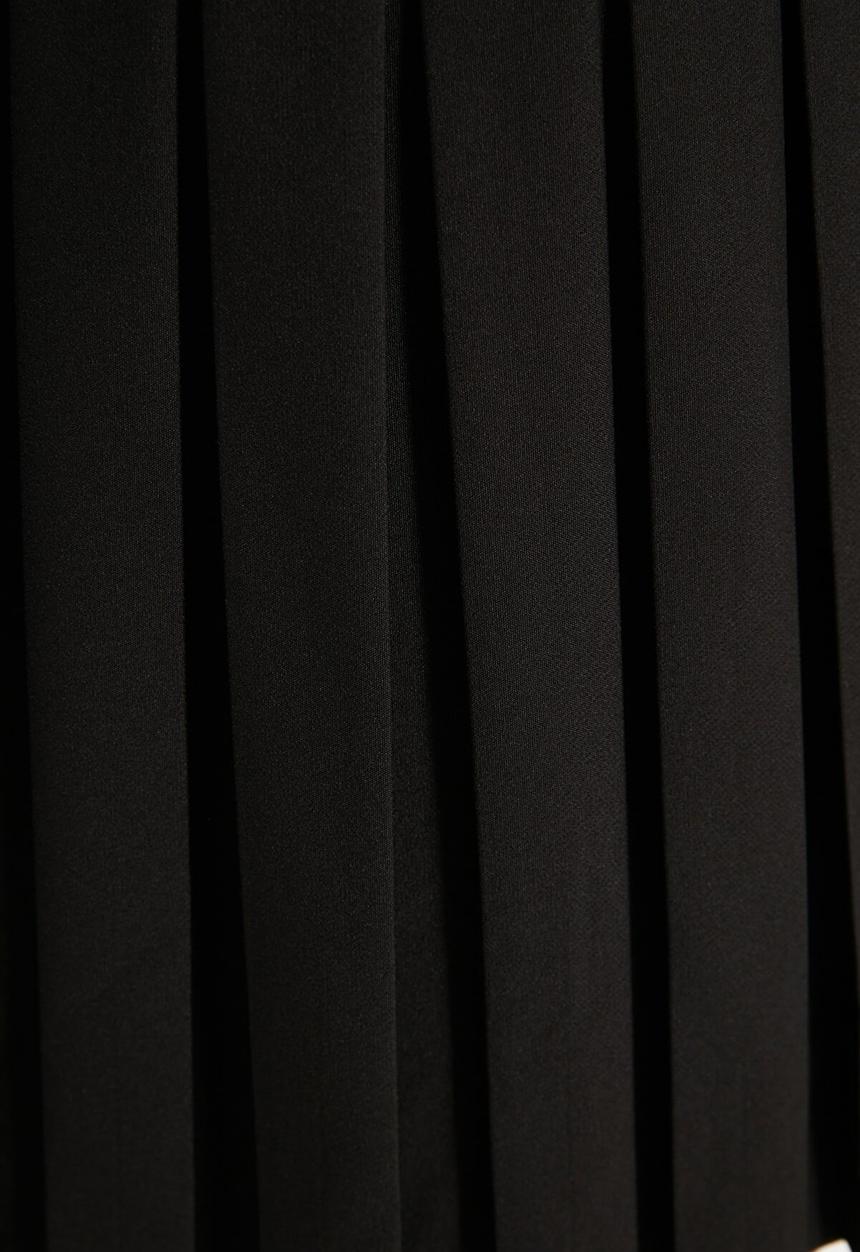 Trendyol - Pleated skirt - black