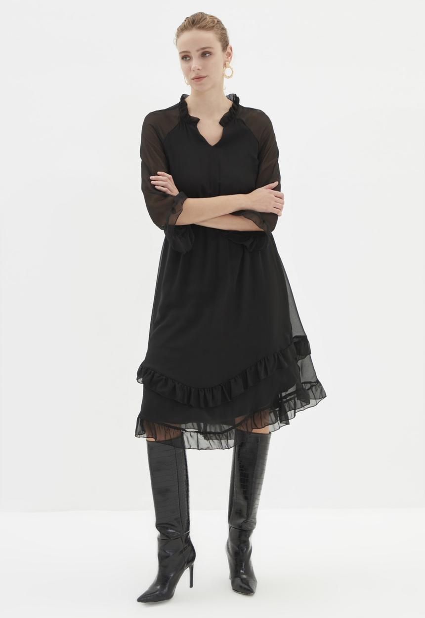 Trendyol - Sweater dress - black