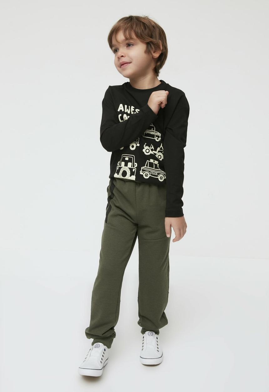 Trendyol - 2-stripe jogger - khaki