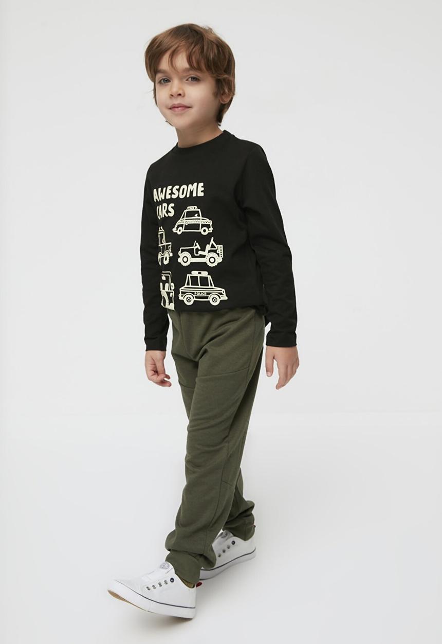 Trendyol - 2-stripe jogger - khaki