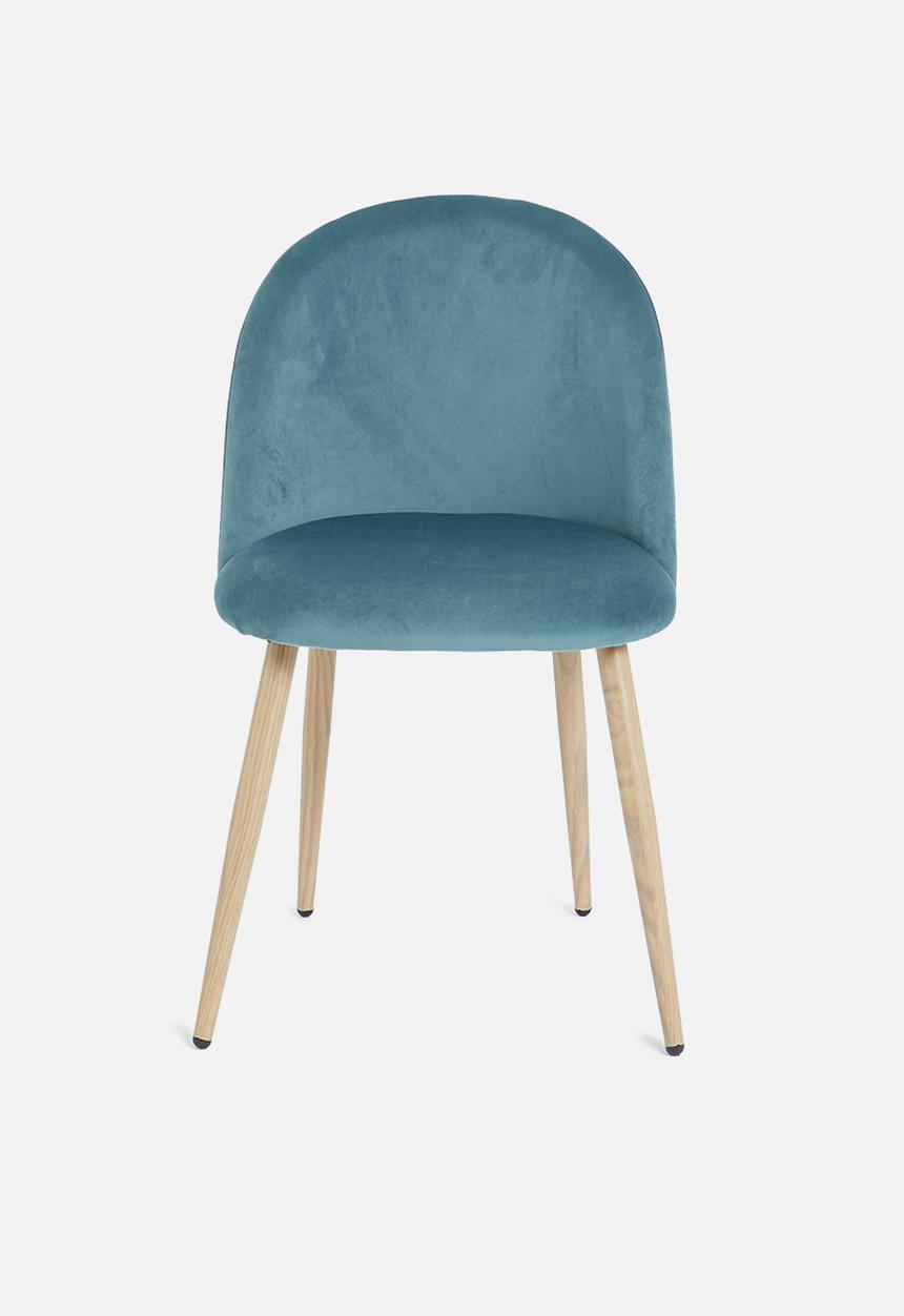 Sixth Floor - Slate dining chair - teal