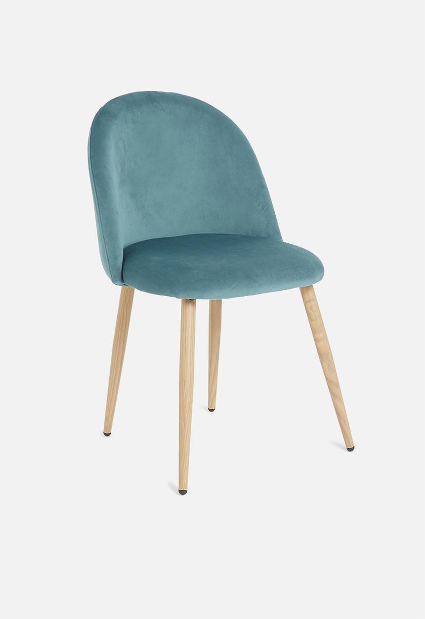 Sixth Floor - Slate dining chair - teal