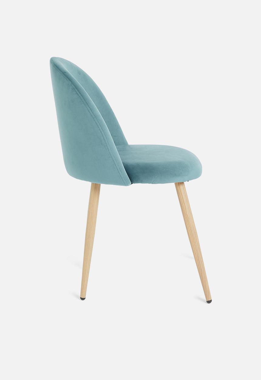 Sixth Floor - Slate dining chair - teal