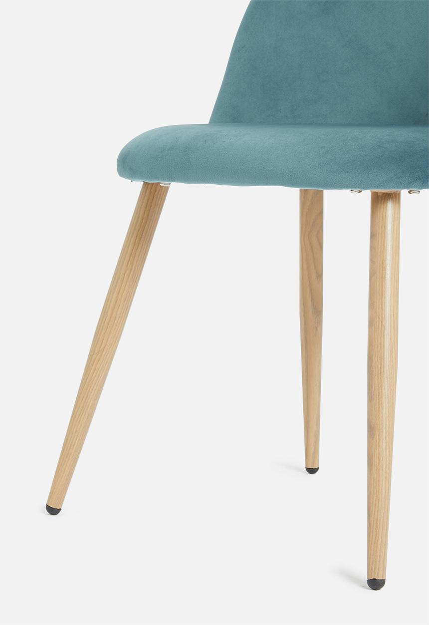 Sixth Floor - Slate dining chair - teal