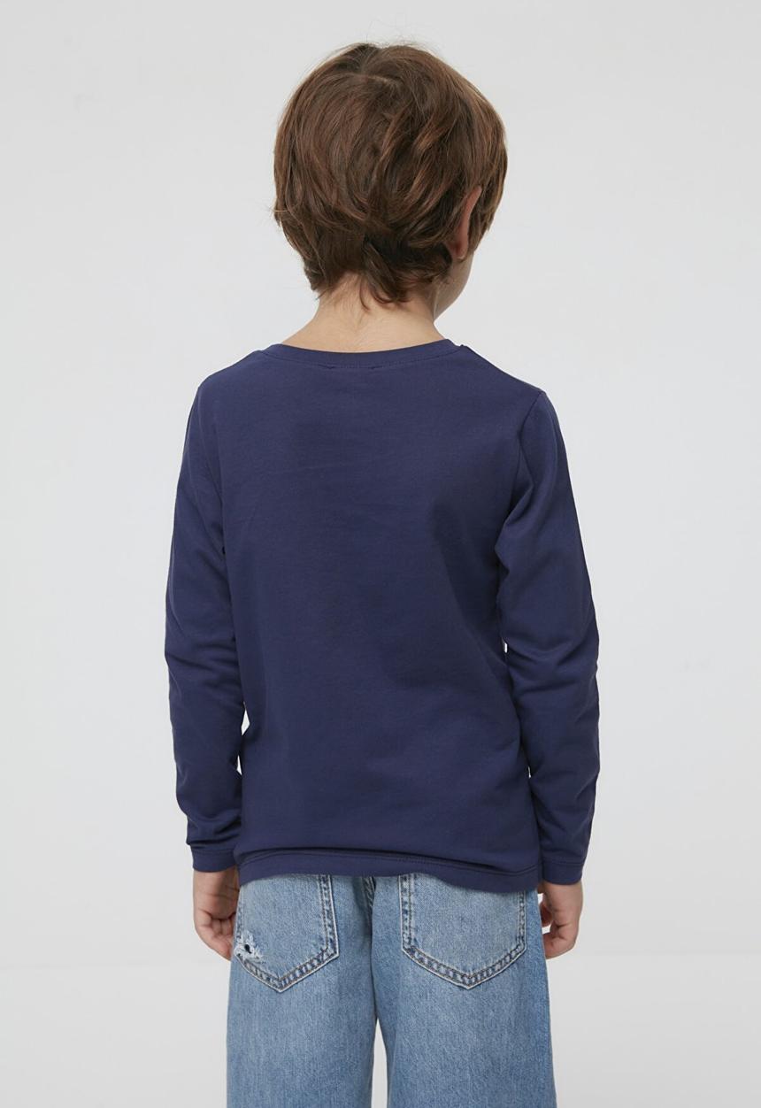 Trendyol - Roar long sleeve tee - navy