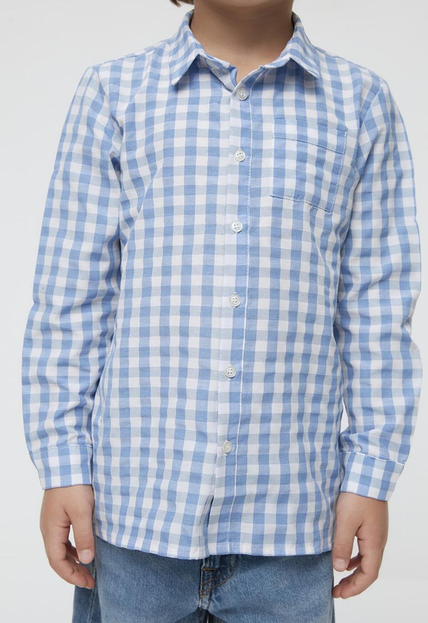 Trendyol - Long sleeve shirt - blue
