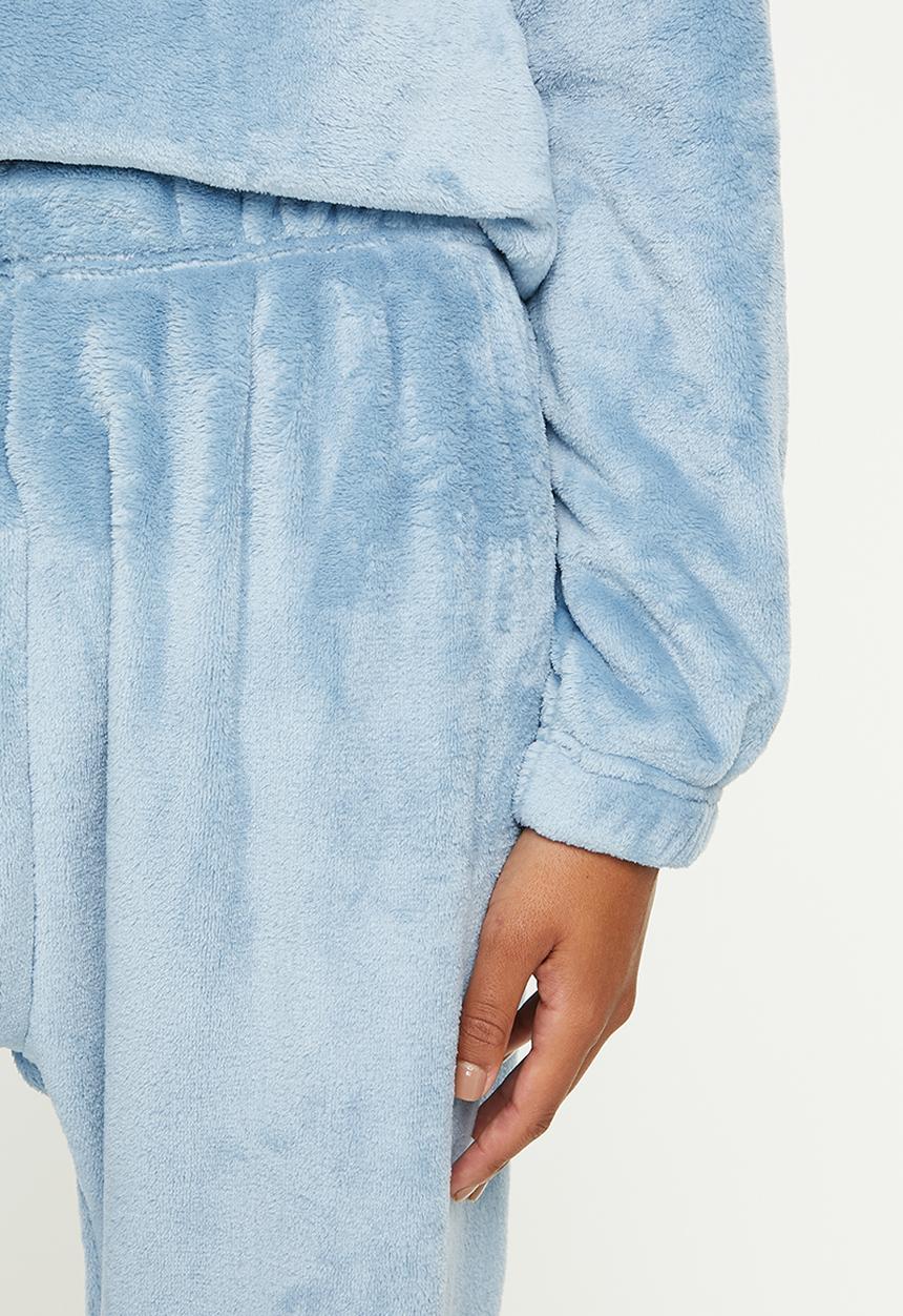 dailyfriday - Sleep top & jogger set - light blue