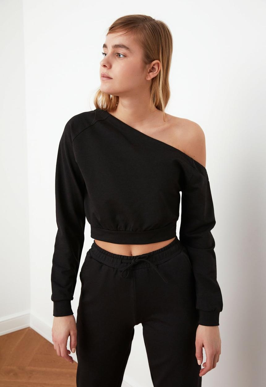 Trendyol - Basic trousers - black